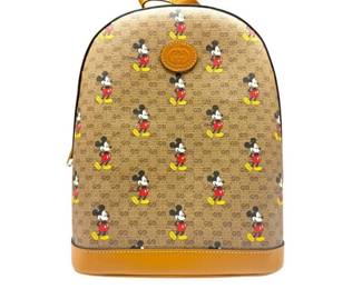 Gucci x Disney GG Supreme Mickey Mouse Small Backpack