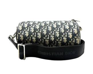 Like New! Dior Oblique Jacquard Roller Bag