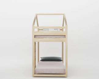 #4 - Eloise house bunk beds twin size $399 - Maximum weight top bunk 250 pounds. 