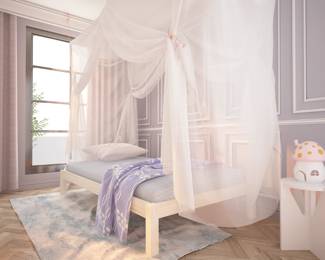 #3 - Cameron low twin kid/adult bed frame $199 each.  Natural wood color. 