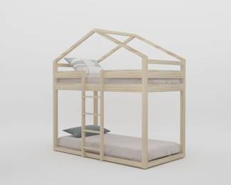 #4 - Eloise house bunk beds twin size $399 - Maximum weight top bunk 250 pounds. 