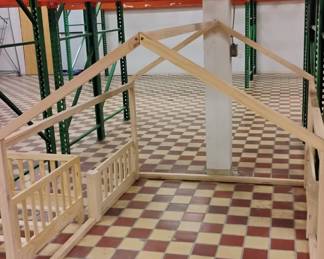 #2 - Sophia Montessori QUEEN size bed - $299 for frame or $399 with slats. 