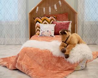 #6 - Kai house bed - twin size $199 or with slats $279