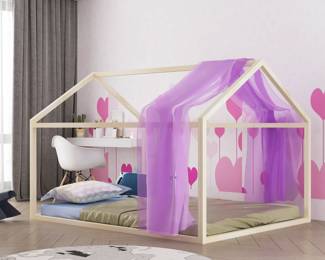 #2 - Sophia Montessori QUEEN size bed - $299 for frame or $399 with slats. 