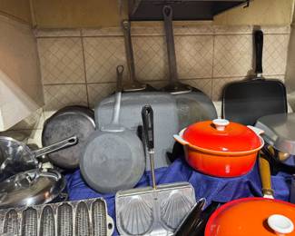 Great selection of new and very gently used cookware