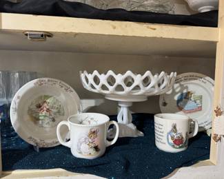 Peter Rabbit dishware