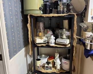 Lots of small kitchen appliances, many new and never used