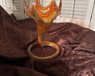 Vintage Murano hand blown art glass 1960's  
