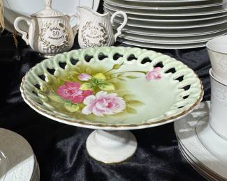 Hand painted vintage Japanese dishware