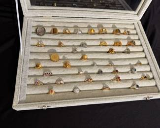 Great selection of 18K HGE rings, earrings, necklaces and bracelts!