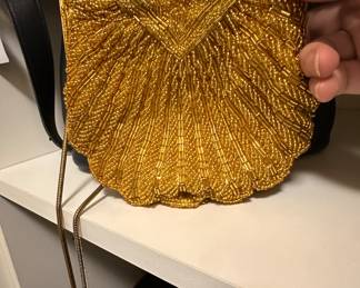 Beaded purse