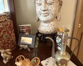 Cool Budda head and other goodies.