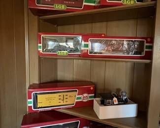 These are just a few of the model trains available... NIB.