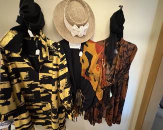 Some of the fun clothing available.