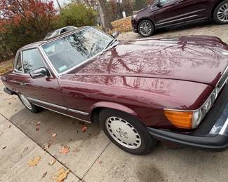 Another view of the Mercedes