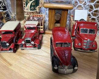 Cute Budweiser model trucks