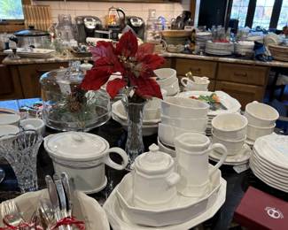 An array of the china we have available.