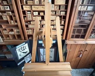 art easels large and small
