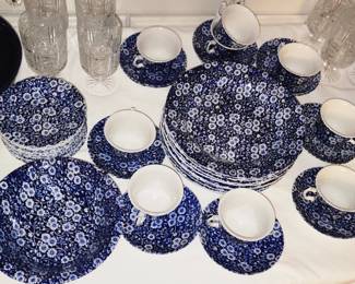 Crownford China Company 
Stafgordshire England
"Calico"