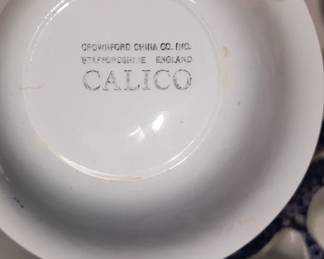 Calico dishes