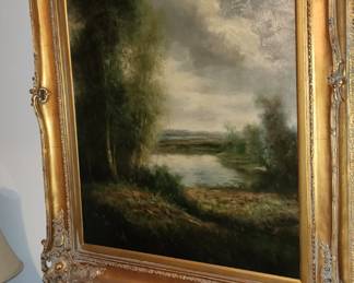 Beautiful Oil painting appraslised at 2 k