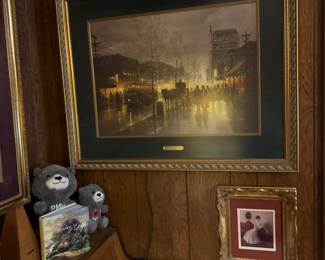 Signed numbered G Harvey