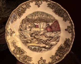 Circa 1950's The Friendly Village by Johnson Brothers - The Ice House