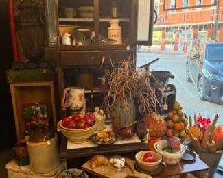 vintage bowls, fall decor, and more