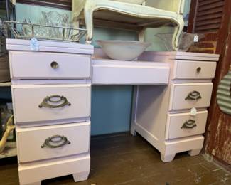 painted desk or vanity