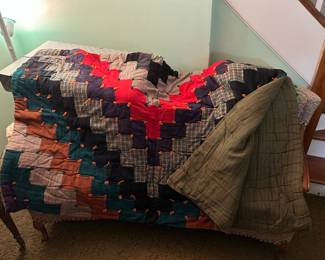 Living Room, heirloom quilt