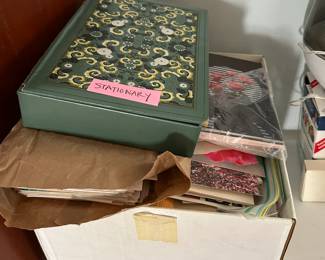 Bedroom 1, stationery