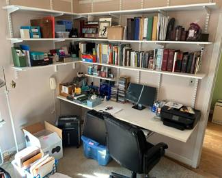 Bedroom 2, office area