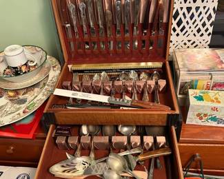 Dining Room, silverware set
