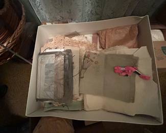 Dining Room, embroidery, lace, etc