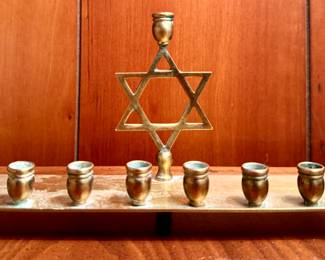 Brass Menorah