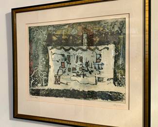 "House", Ltd. Ed. 23/35 - Artist  - Lawrence Murray Heyman