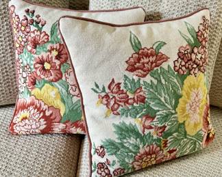 Needlepoint Pillows