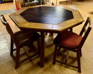 Poker Table & 4 Chairs