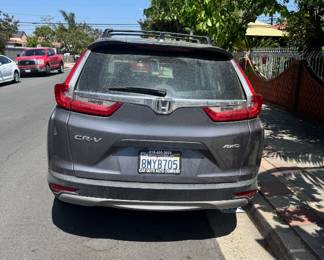 Honda CRV Rear view
