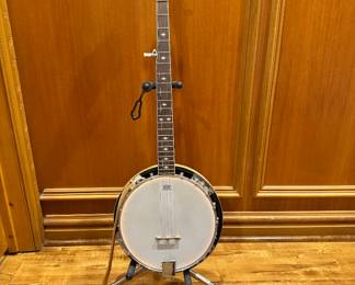 DAddario 5 string banjo bronze w/ hard case
