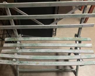 Fabulous old wooden bench