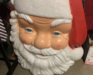 2nd Giant Santa Face Blow Mold