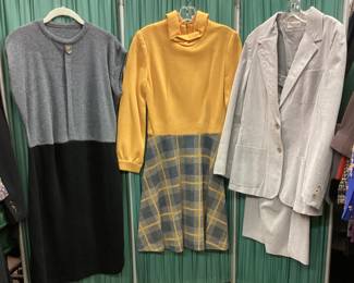 Lots of 10 dresses and suits