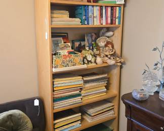 3 tall bookcases 
