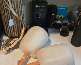 African drum
Bass drum mallets