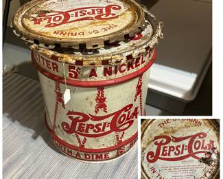 Pepsi Syrup barrel from around the 1940s