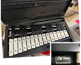 25 note Glockenspiel in a carrying case