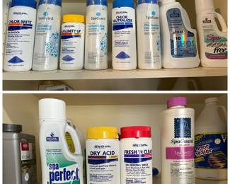 Spa Jacuzzi accessories chemicals