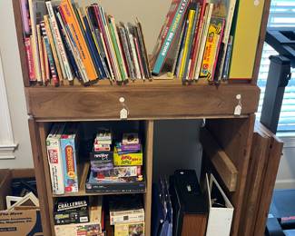 Children's books and games