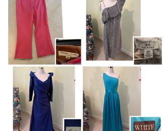 Trina Turk, Halston, Vera Wang, Catherine Regehr